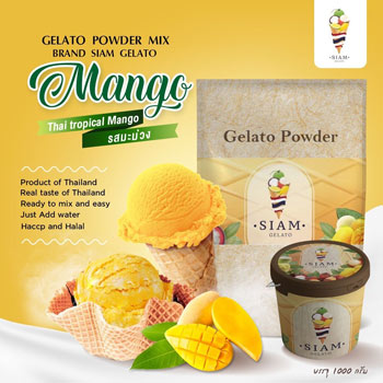 Ready mix for ice cream mango