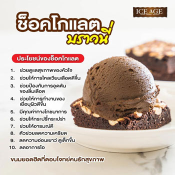 Chocolate brownie ice cream